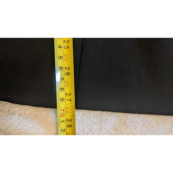 Talbots Black Wool VTG Blazer, Size 8 Button Close, Front Pockets, Shoulder Pads - Picture 7 of 10